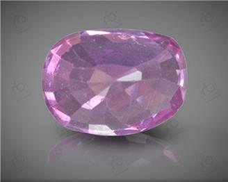 NATURAL UNHEATED UNTREATED PINK SAPPHIRE (MANAK) CERTIFIED1.96 carats (DIN 83887 )
